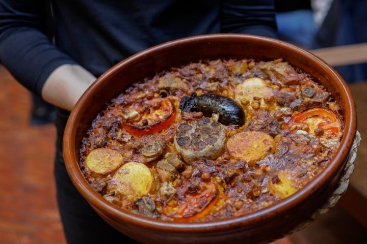 Dónde comer y dormir en la ruta de los Borgia arroz al horno