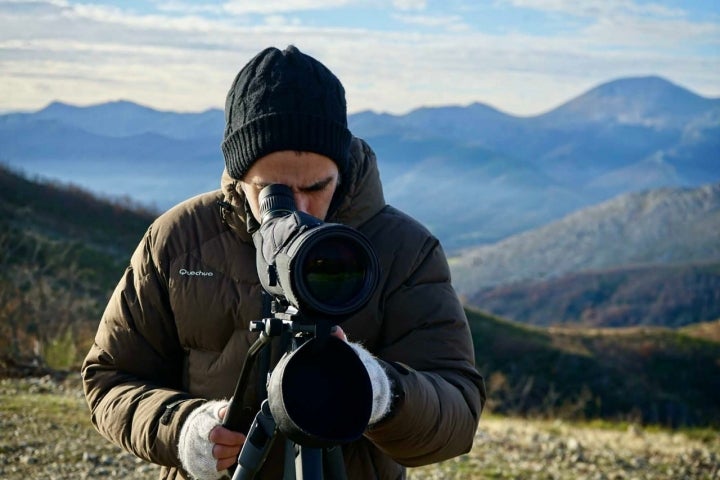 Alfonso Palazuelos, guía de naturaleza y ambientólogo.