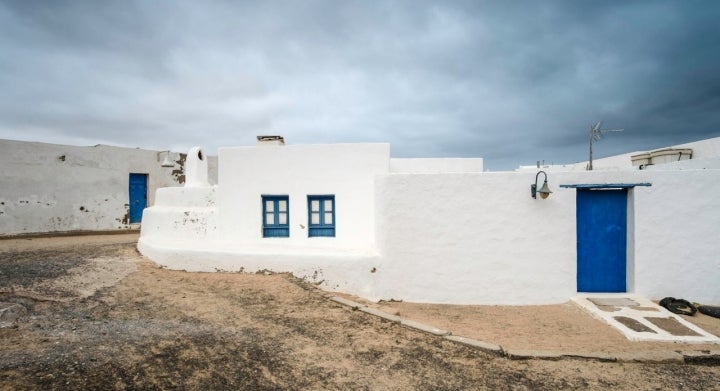 Casas de la localidad Caleta de Sebo.