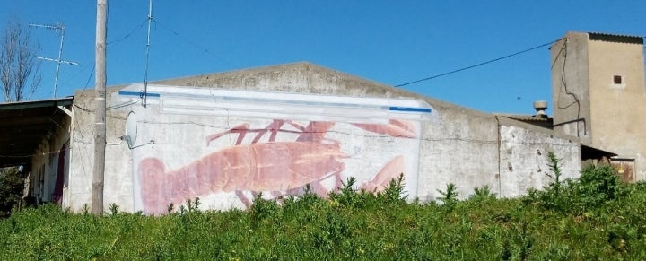 'Langosa roja en tupper' de Ampaparito. Foto: Henar Ortega.