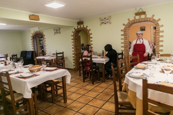 Restaurante La Carrasca, en Culla, Alt Maestrat, Castellón. Foto: Eva Máñez