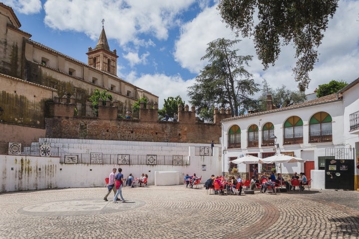 Plaza de Linares de la Sierra