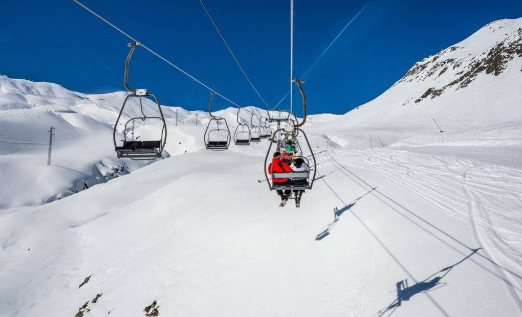 Una de las estaciones de esquí de España