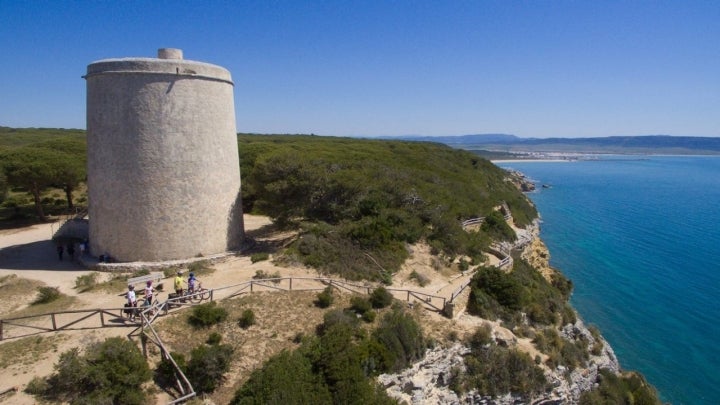 torre tajo cadiz bici