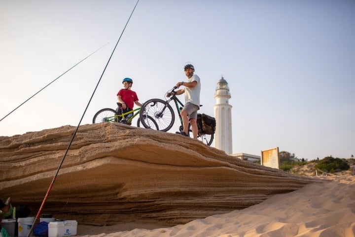 faro trafalgar barbate bici