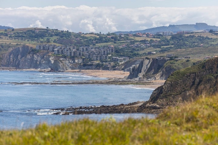 Flysch de Bizkaia en Getxo playas