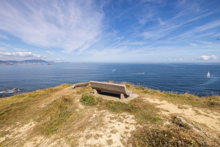 Flysch de Bizkaia en Getxo banco