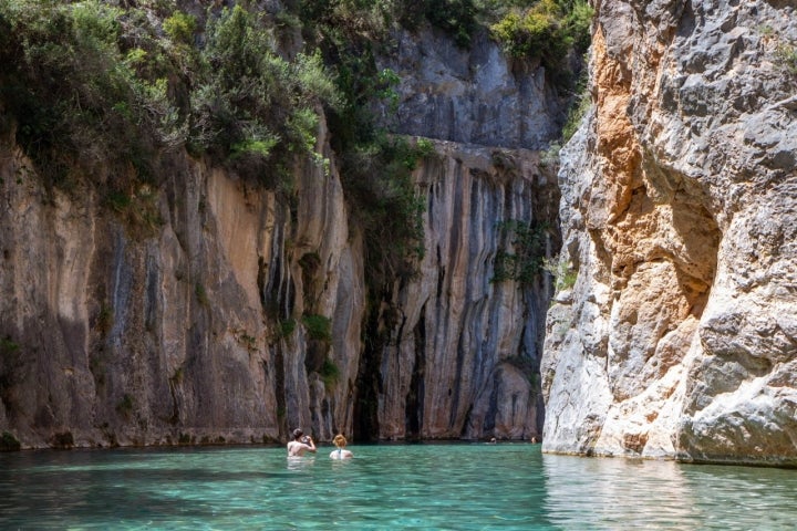 Fuente de los Baños en Montanejo, Castellón