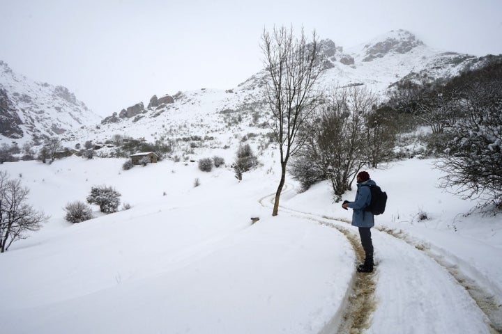 Las cabañas invernales de Igüedri era el refugio de los pastores trashumantes.