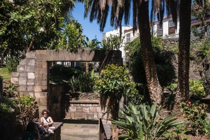 Puerta de Tierra en Garachico (Tenerife).