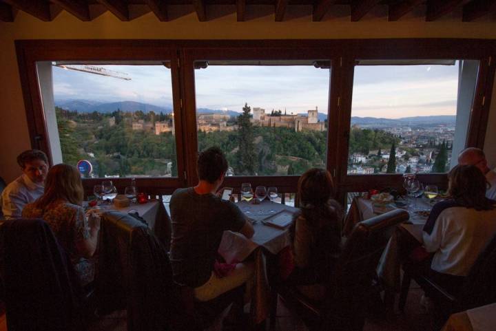 Así son las vistas desde el restaurante 'Estrellas de San Nicolás'. Foto:​ Antonio Luis Juárez.