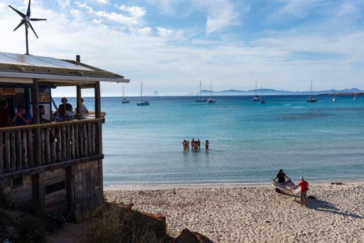 Playas de Formentera: Cala Saona (playa y chiringuito)