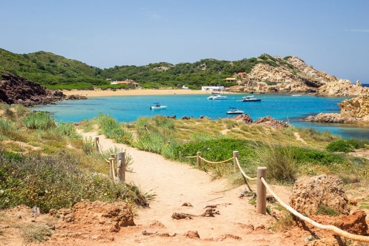 Menorca. Cala Pregonda.