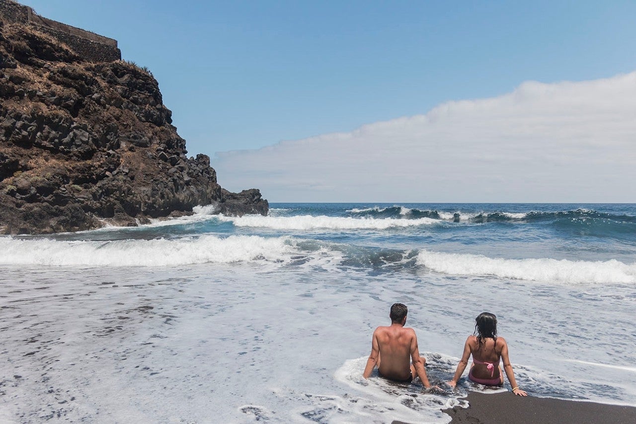 La playa El Ancón es más familiar que las otras dos. Foto: Yanira Quintero