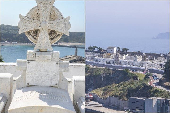 lapida ochoa cementerio luarca