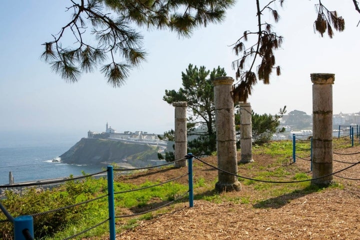 jardines fonte baxa cementerio luarca asturias