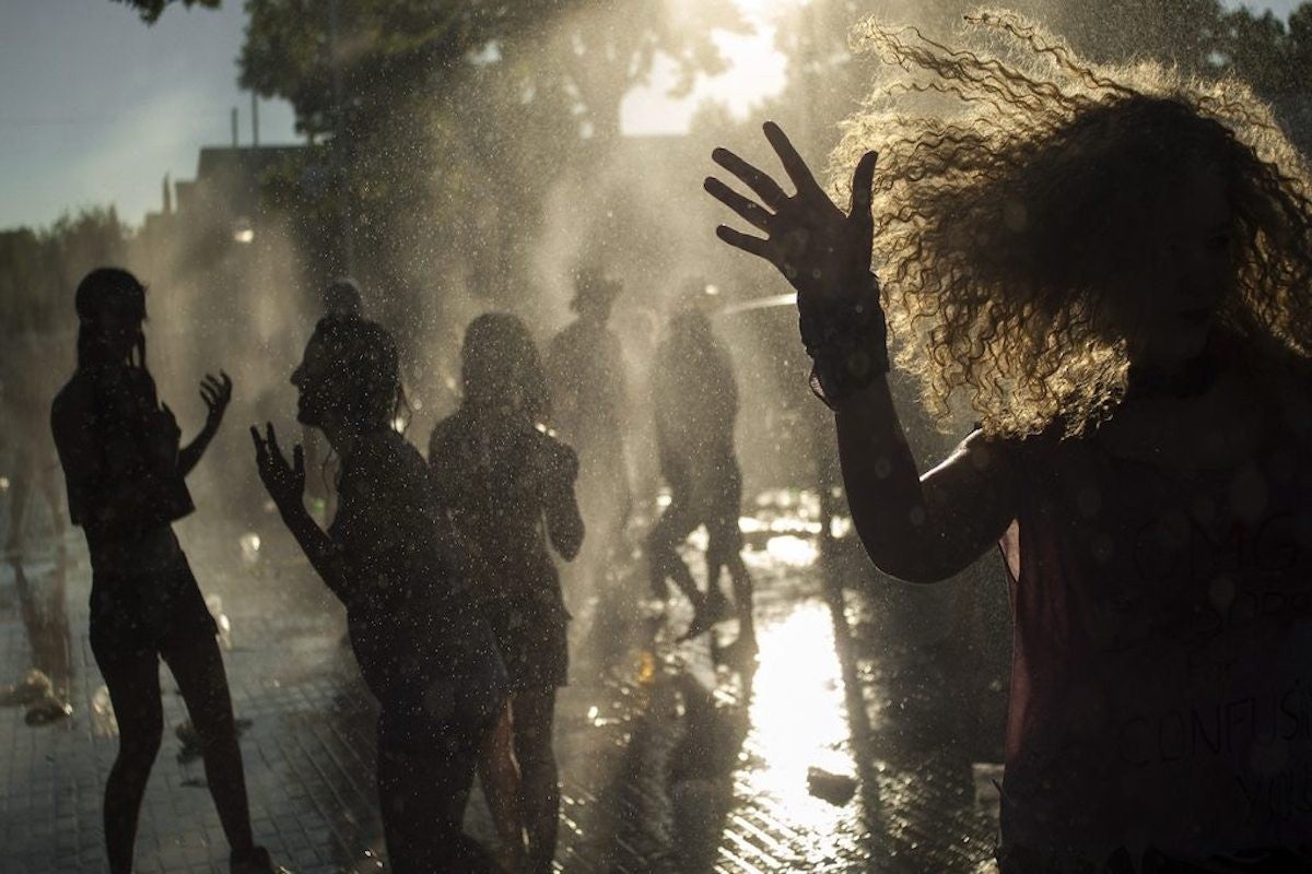 Lluvia de limonada en Ciudad Real.