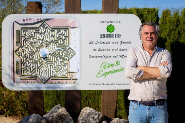 Rafael Mesa, gerente de Laberintus Park.