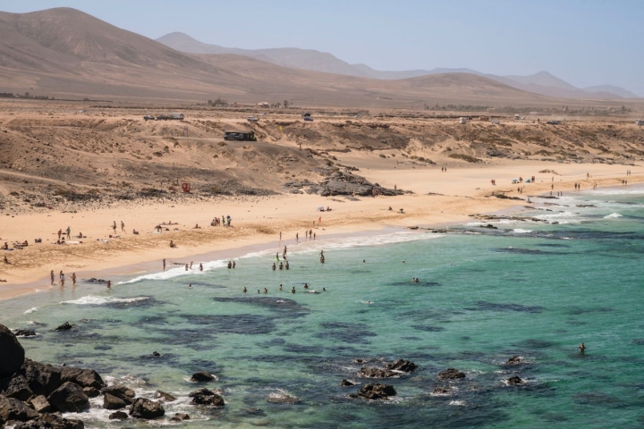 Playa de El Cotillo (Fuerteventura).