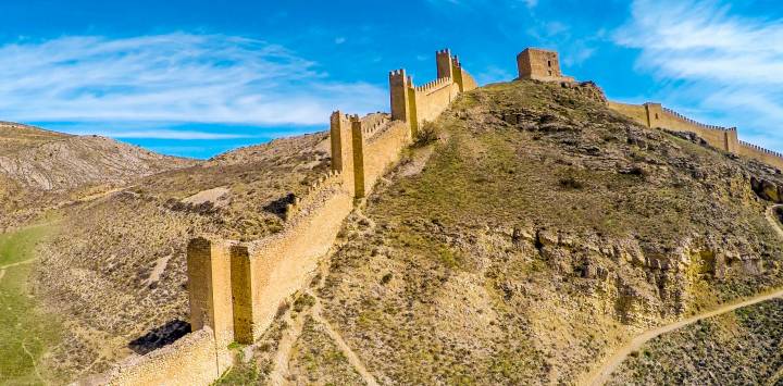 Murallas del Castillo de Albarracín.