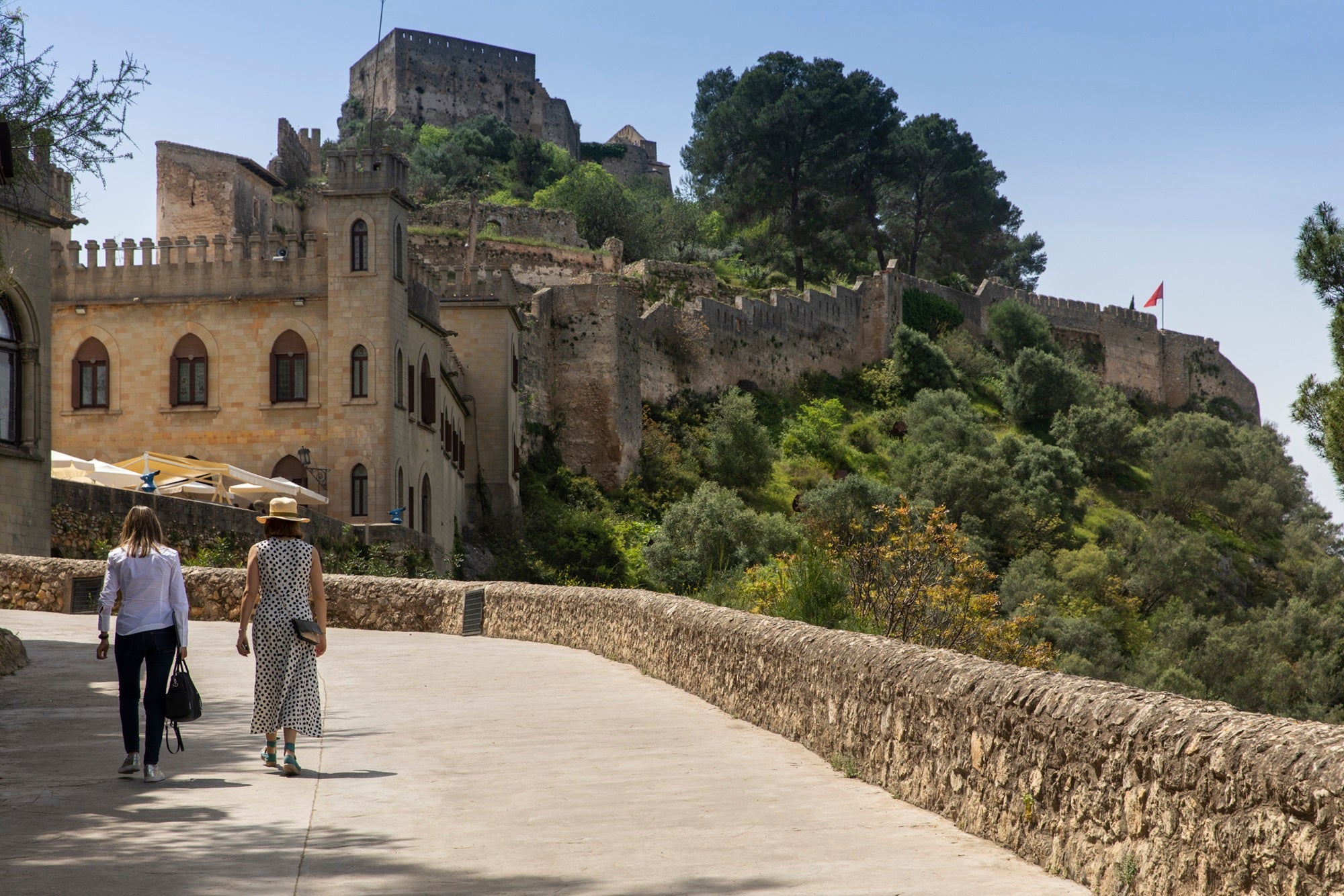 Los Borgia Com. Valenciana Etapa 2 chicas en castillo