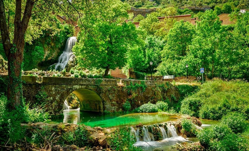 Paisaje de Orbaneja del Castillo.