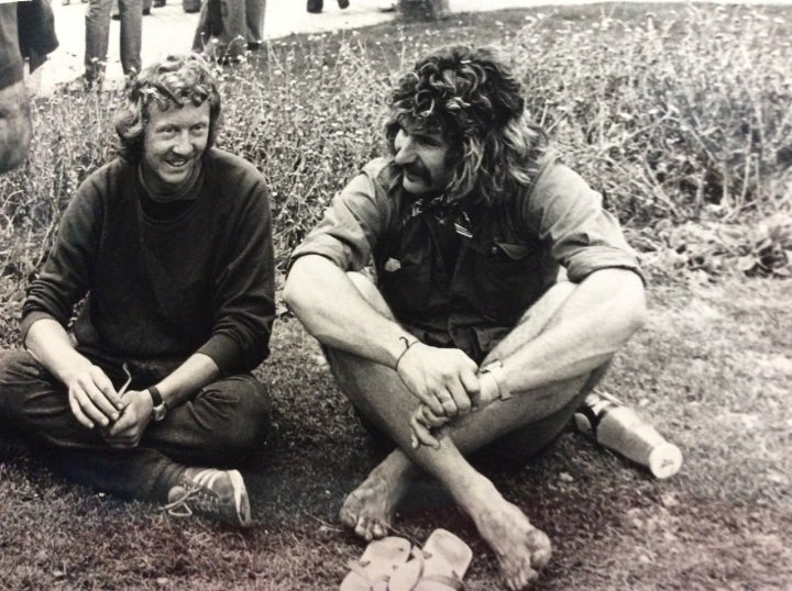 Hippies en San Fermín. Foto: José Luis Nobel Goñi. Ayuntamiento de Pamplona.