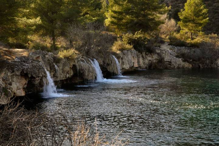 Torrentera de la laguna Lengua sobre la Salvadora, en Albacete. | Manuel Ruiz Toribio.