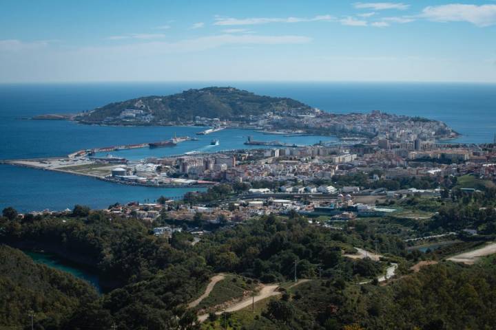 Miradores de Ceuta: vistas de la ciudad autónoma desde el Mirador de Isabel II