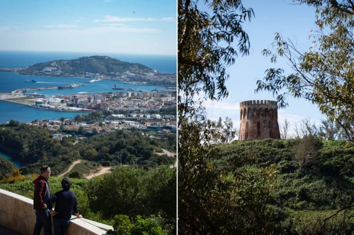Mirador de Ceuta: Vistas desde Isabel II