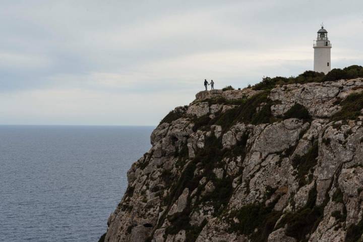 Miradores Formentera: Acantilados del faro de La Mola