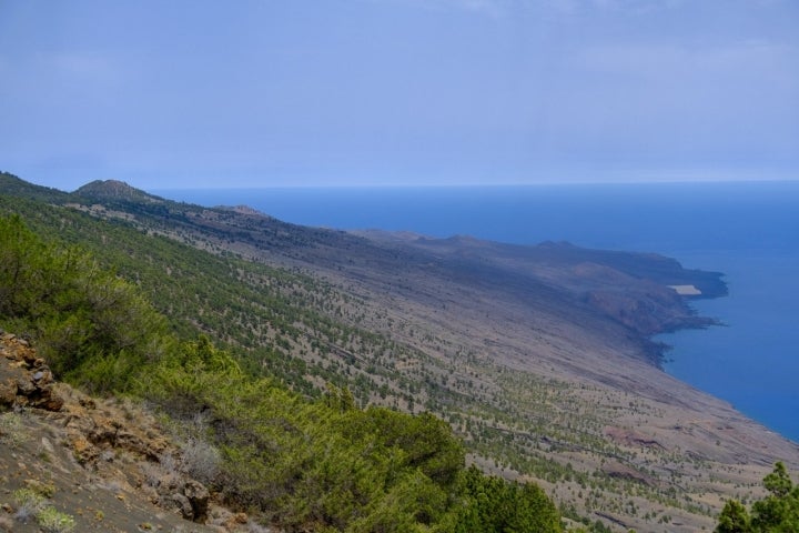 Ladera del Mirador de El Julan.