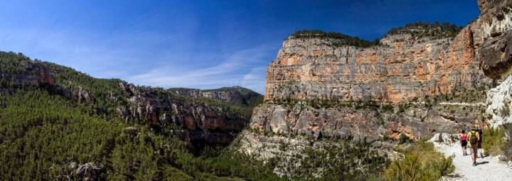Mirador del cañón del Júcar. Foto: Antonio L. Flickr.