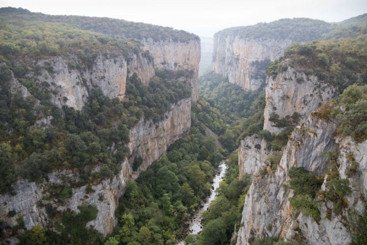 La Foz de Arbayún, un paisaje para perderse. Foto: shutterstock.com