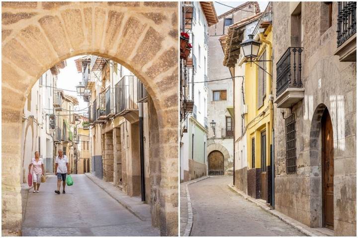 Las callejuelas de Mora de Rubielos tienen ocho siglos de historias que contar.
