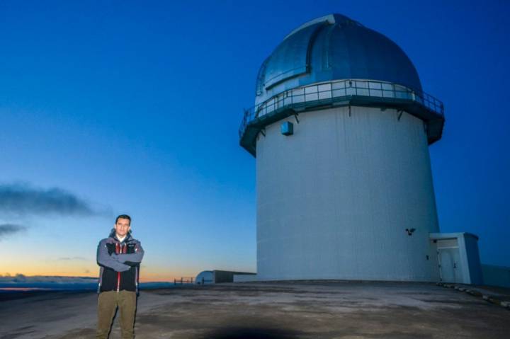 Sierra de Gúdar-Javalambre: Javier Cenarro en el Observatorio de Javalambre