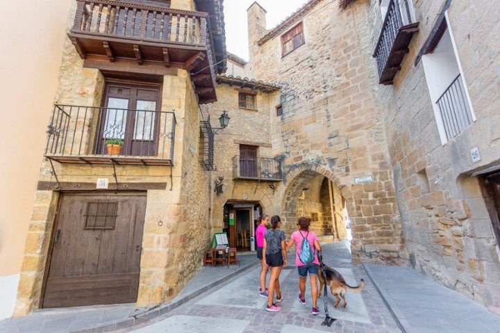 Sierra de Gúdar-Javalambre: Rubielos de Mora (calle)