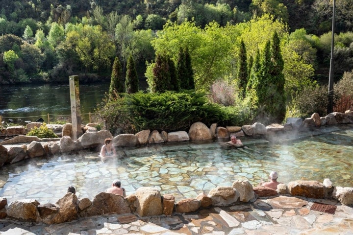 Bañarse termas Ourense