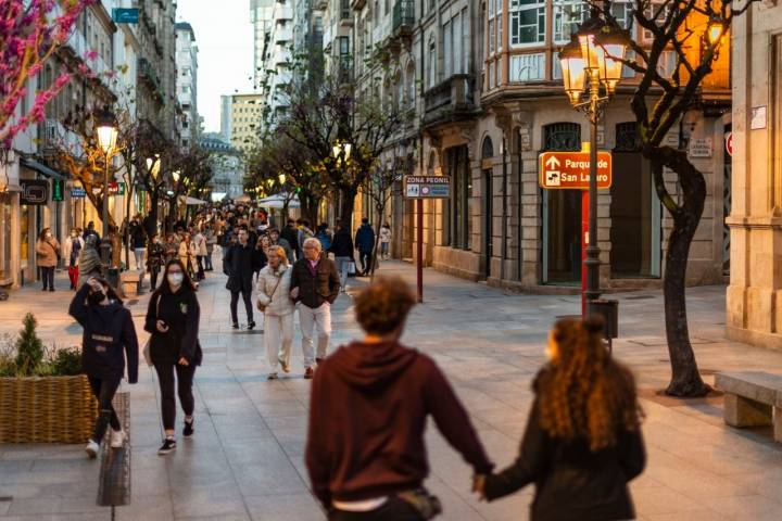Calle comercial Ourense