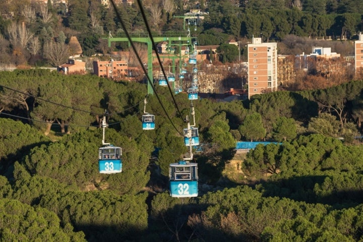 Teleférico en la Casa de Campo