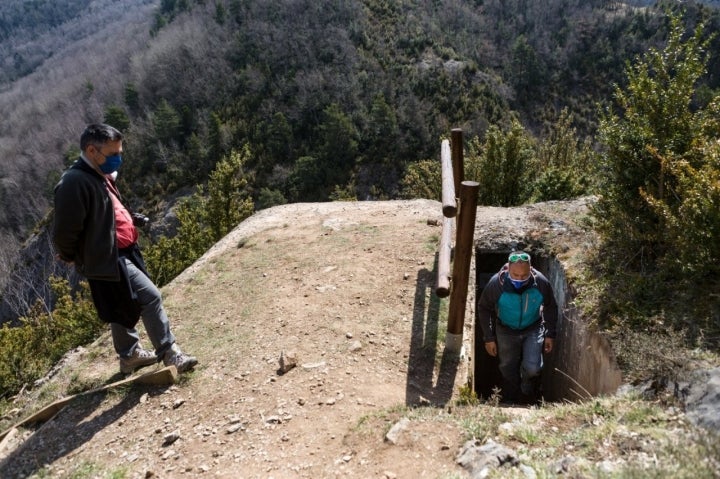 Pasarelas Panticosa (Huesca): búnker de la Línea P