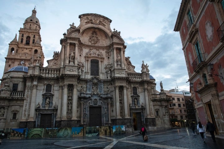 plaza de la catedral de murcia