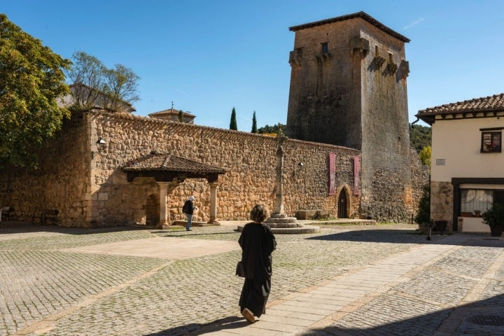 El torreón de la Infanta Doña Urraca. ¿Estará emparedada ahí?