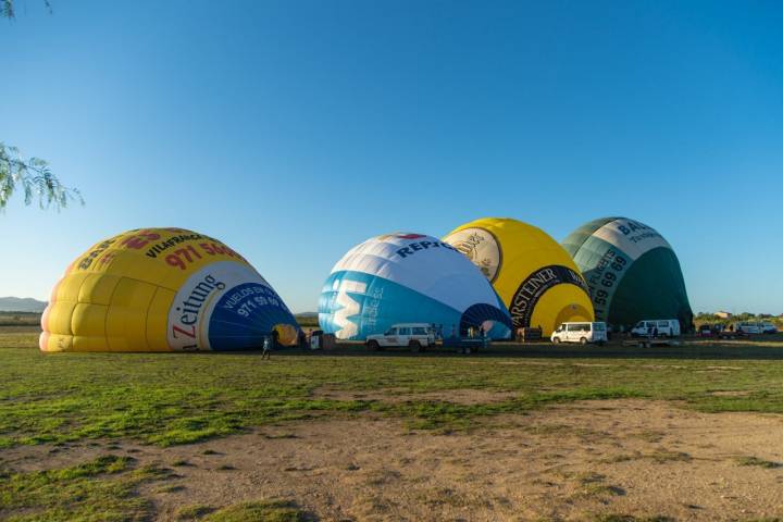 La empresa cuenta con ocho globos.