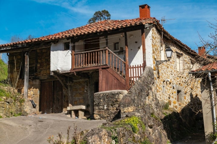 Casa cántabra en Cosío