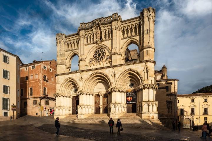Fachada de la catedral de Cuenca