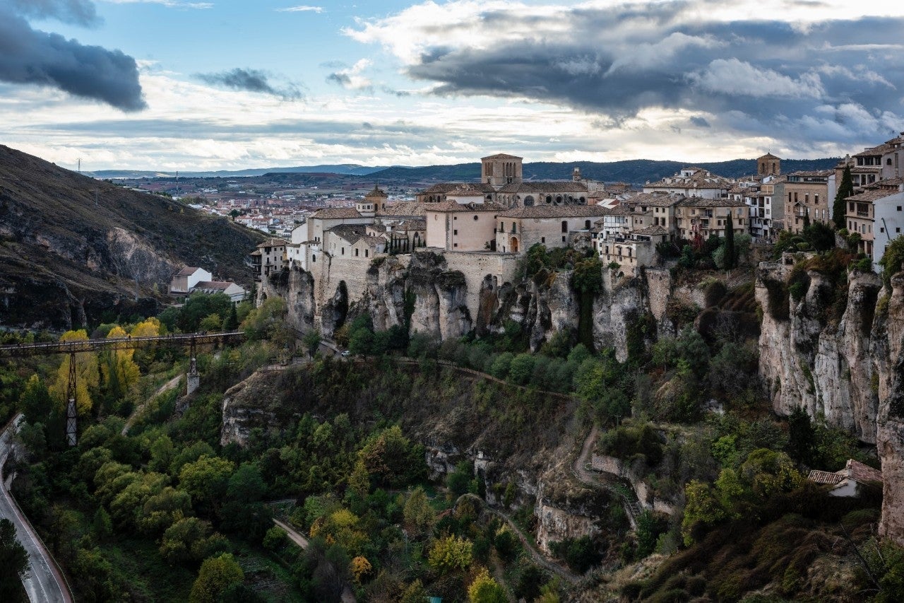 Vista panorámica de la ciudad de Cuenca