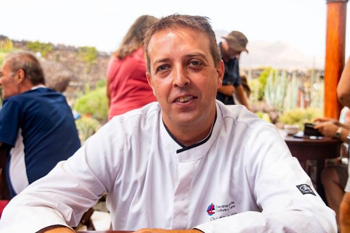 Alberto Nieto, el chef ejecutivo de los Centros de Arte Cultura y Turismo de Lanzarote.