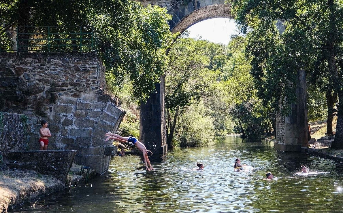 Una de chapuzones refrescantes