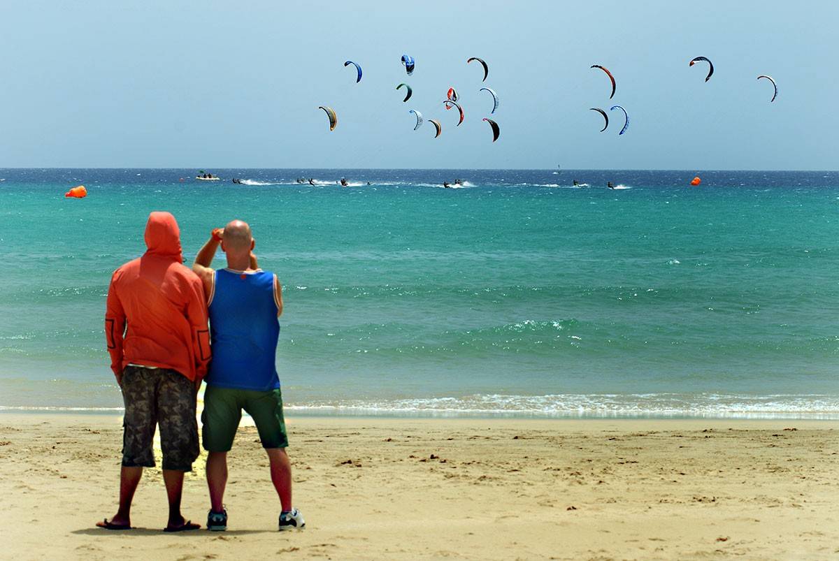 La temperatura de Fuerteventura es para todo el año. Foto: Alfredo Merino
